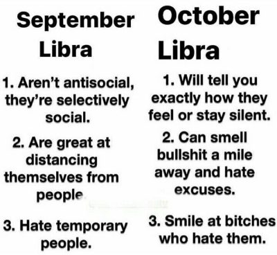 FACTS ABOUT LIBRA