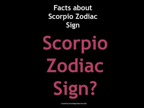 zodiac sign Scorpio | Scorpio traits #shorts #trending #shortsfeed #youtubeshorts