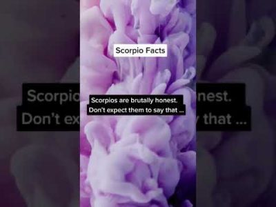 Scorpio Facts -Zodiac Signs  #shortsfeed