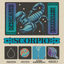 Scorpio Zodiac Print