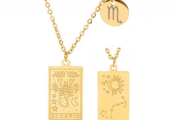 Scorpio Zodiac Necklace