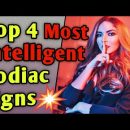 The 4 Most Intelligent Zodiac Signs | Personality Traits | Amazing Facts in Hindi | #shorts