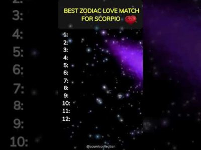 Best Zodiac LOVE Match For Scorpio😍 #shorts