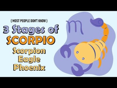 3 Stages of SCORPIO Zodiac Sign