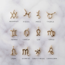 Zodiac Necklace – 18 Inches / Aquarius