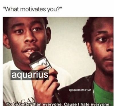 Aquarius meme