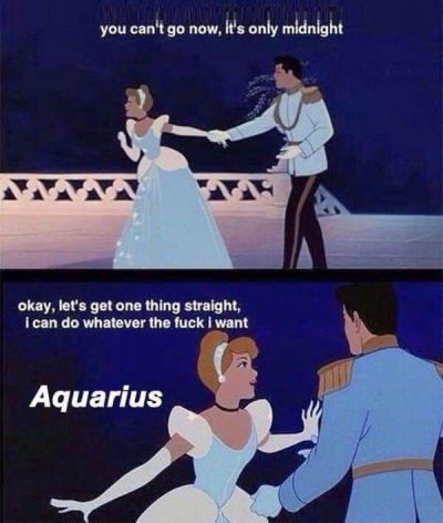 Aquarius meme