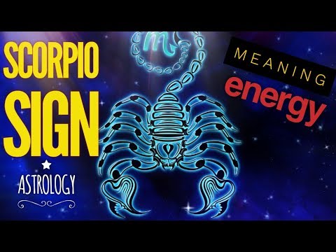 SCORPIO SIGN in ASTROLOGY:  SECRETS!!!  Meaning, Traits, Magnetism