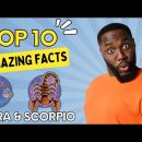 Discover the Top 10 Fascinating Facts of Zodiac Signs | Libra & Scorpio #scorpio  #top10 #facts