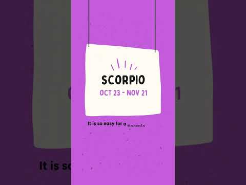 Zodiac Signs – Scorpio Facts #shorts