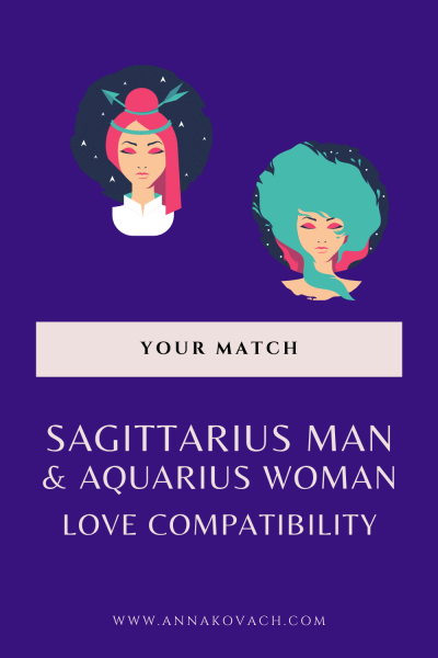 Sagittarius Man and Aquarius Woman Love Compatibility