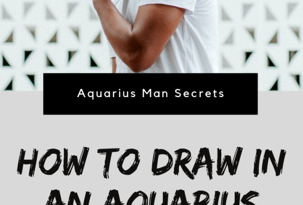 How To Draw In An Aquarius Man Via Text