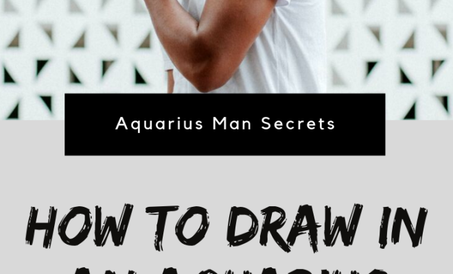 How To Draw In An Aquarius Man Via Text