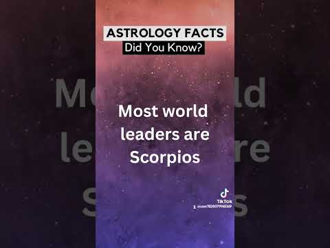 Are you a Scorpio? #horoscope #zodiac #scorpio #destiny #facts