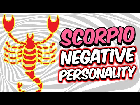 Negative Personality Traits of SCORPIO Zodiac Sign