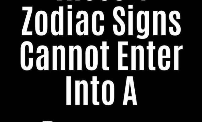 These 4 Zodiac Signs Cannot Enter Into A Permanent Relationship
