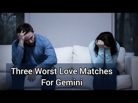 Worst Love Matches For Gemini Zodiac Sign| Ultimate Toxic Zodiac Pairs| #gemini #geminiseason