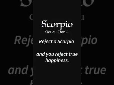 Scorpio Personality|astrology|zodiac signs|