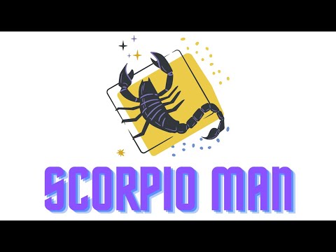 ALL ABOUT SCORPIO MAN TRAITS  & PERSONALITY  (Understanding Scorpıo  Man?)