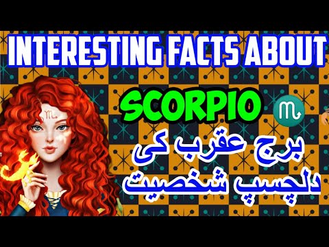 Interesting facts about Scorpio ♏ | Scorpio personality | Burj aqrab ki shakhsiyat | Male | female