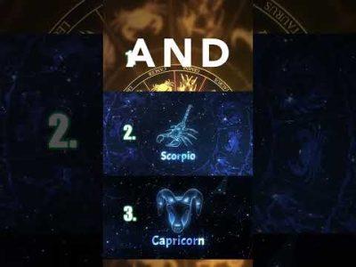 TOP 3 MOST FEARED ZODIAC SIGNS #shorts #zodiacsigns #capricorn #scorpio