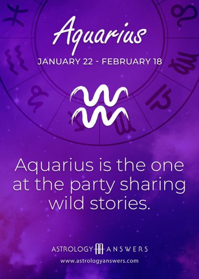 Daily Aquarius Horoscope – Aquarius Zodiac Facts