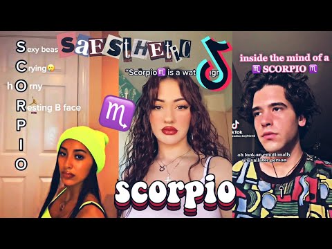 Scorpio TikTok compilation | Watch this if you’re a Scorpio♏