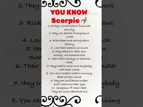 Scorpio sign personality traits, Scorpio moon personality traits￼, scorpio ascendant traits 2023
