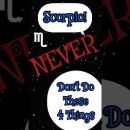 Scorpio – Don’t Do These 4 Things