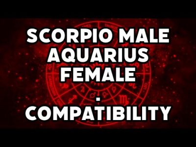 Scorpio Male and Aquarius Female Compatibility