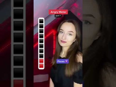 Zodiac Signs – Angry meter 😡 part 1 / #shorts / Zodiac Signs TikTok by Astroscope