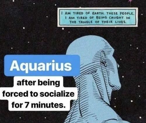 50 Best Aquarius Memes That Describe This Zodiac Sign