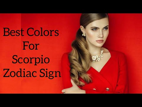 Best Colors For Scorpio Zodiac Sign #colors #luckycolor #sign #zodiac #scorpio #astrology #astroloa