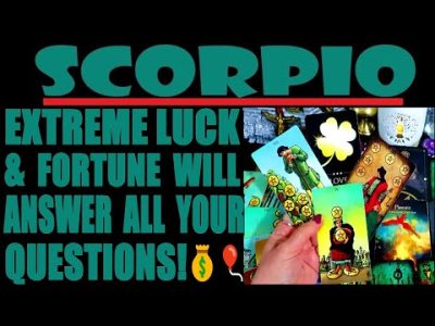 SCORPIO⭐🎈MUST👀🎈💰 EXTREME LUCK & FORTUNE WILL ANSWER ALL YOUR QUESTIONS!⭐💰⭐🎈💰YOUR MONEY💰OCTOBER 2023