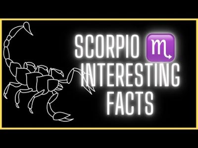 Interesting Facts About SCORPIO Zodiac Sign