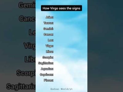 How Virgo sees the signs ♍ – Zodiac Signs Shorts #shorts