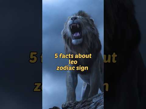 Facts about leo zodiac sign #leo #zodiac #astrology #facts #shorts