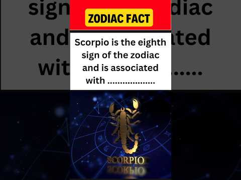 Scorpio Zodiac Facts #shorts #scorpio  #zodiacfacts #physics #horoscope #funfacts #predictions
