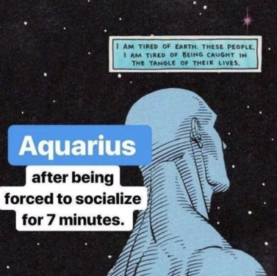 50 Best Aquarius Memes That Describe This Zodiac Sign