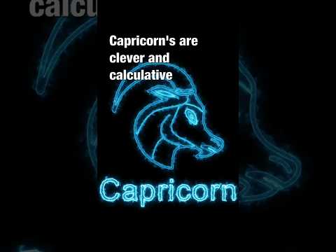 ♑ Scary Facts about Capricorns!  #zodiacsigns #zodiacshorts #capricorn #capricornzodiac