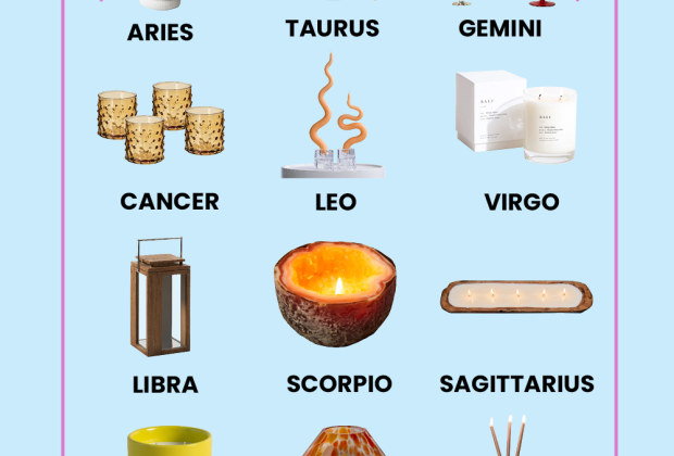 Here Are the Perfect Candles for Your Zodiac Sign