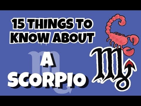 15 Things to know about a SCORPIO Zodiac Sign || ZODIACMORE