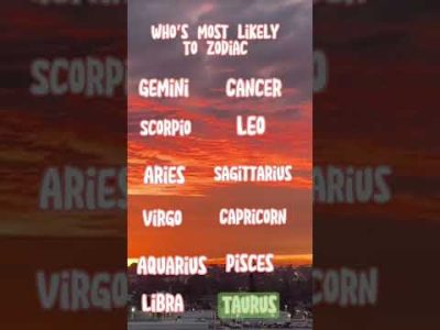 Who’s most likely to #shorts #zodiac