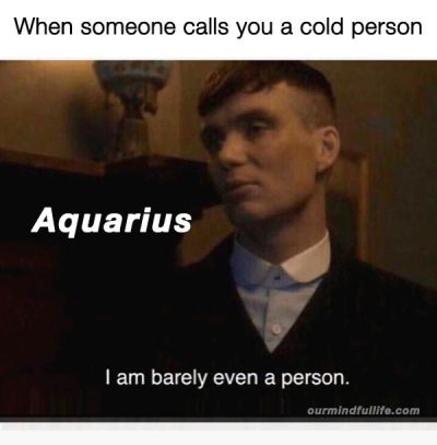 32 Funny Aquarius Memes That Are Basically Aquarian Facts