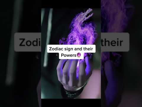 Zodiac Signs And Their Powers🔥 #shorts #Zodiac