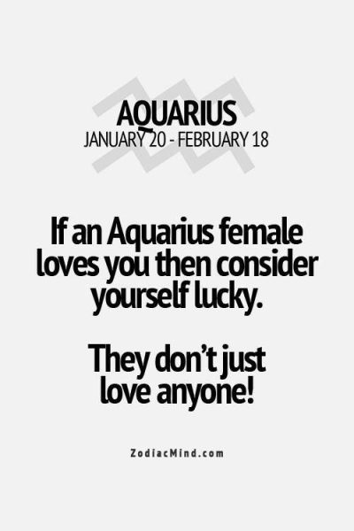 Little Things About Aquarius! (Zodiac Sign)