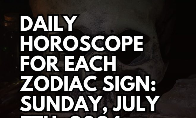 Daily Horoscope For Each Zodiac Sign: Sunday, July 7th, 2024