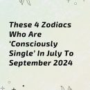 These 4 Zodiacs Who Are ‘Consciously Single’ In July To September 2024