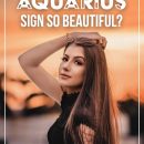 What Makes Aquarius Zodiac Signs So Beautiful, Per Astrology