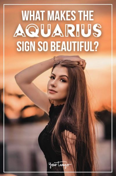 What Makes Aquarius Zodiac Signs So Beautiful, Per Astrology